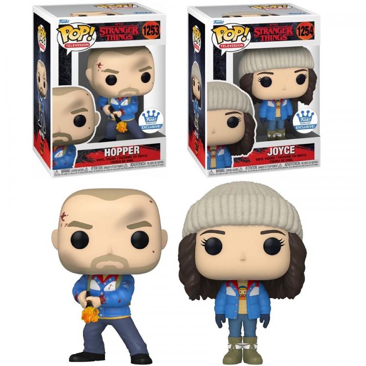 Funko Pop Tv Netflix Stranger Things S4 - Hopper And Joyce (1253/1254) Exclusive