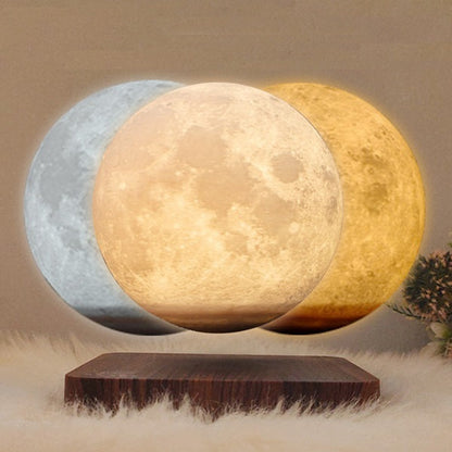 Schwebende Mondlampe, magnetisch schwebende 3D-LED-Lampe, Einrichtungsdesign