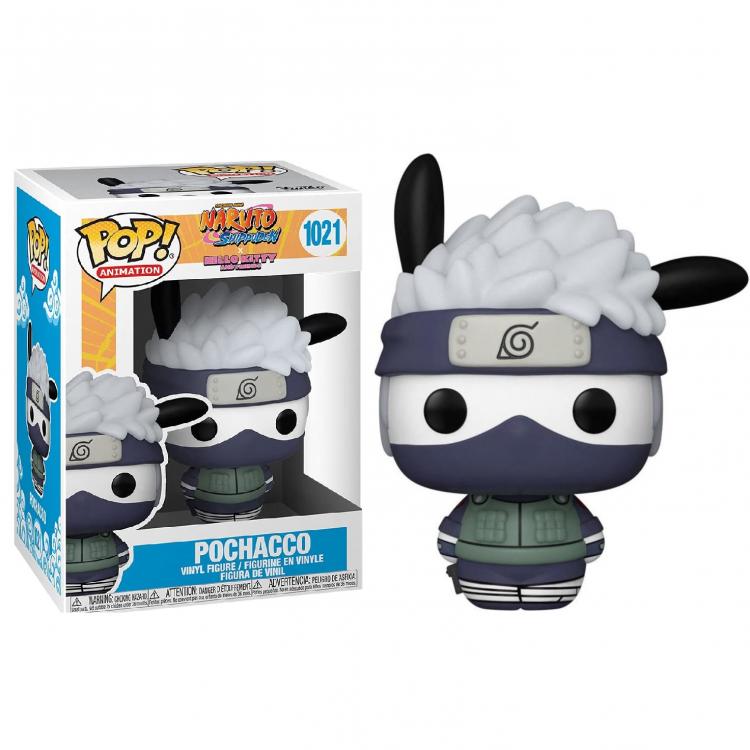 Funko Pop! Hello Kitty Naruto - (1021) Pochacco Kakashi Sanrio Figur 9cm