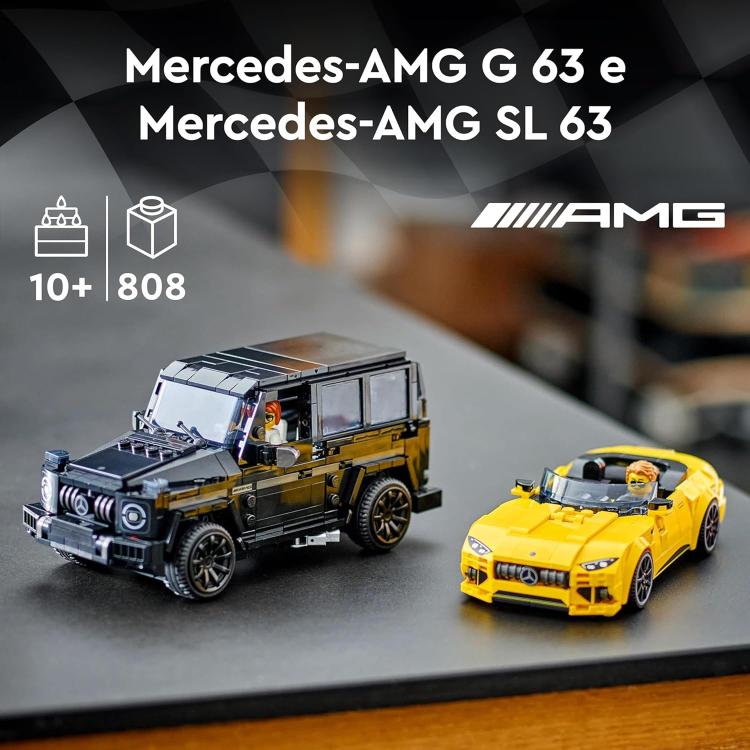Lego 76924 – Speed Champions Mercedes-AMG G 63 & Mercedes-AMG SL 63 (808 Teile)