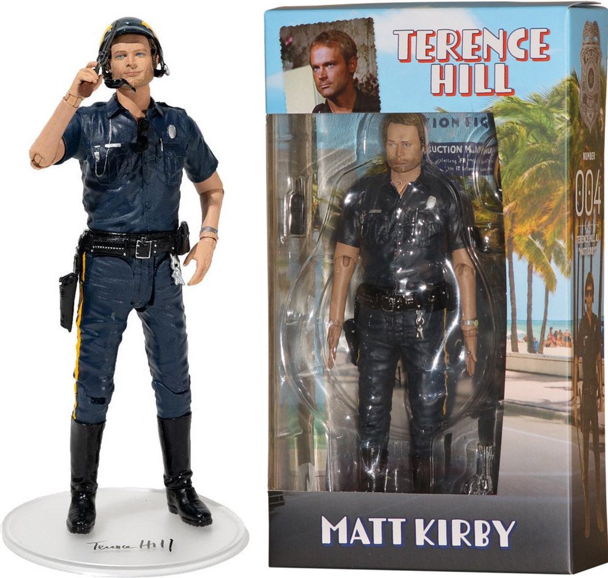 Terence Hill Actionfigur „Die zwei superpiedi fast flach“ Matt Kirby 18 cm