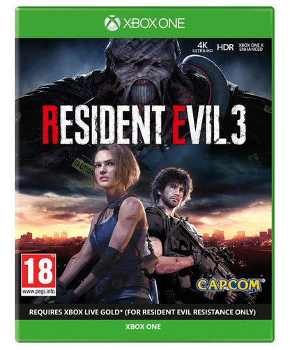 Resident Evil 3 Xbox One Gioco Nemesis Remastered Nuovo Re3 4K Hdr Sigillato