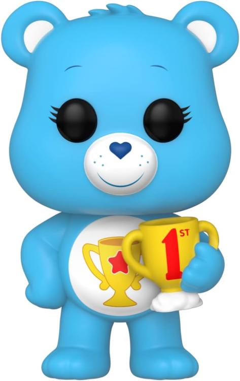 Funko Pop ! Animation Care Bears 40Th (1203) Champ Bear Vinyl  Figure 9Cm