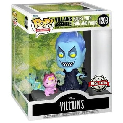 Funko Pop! Disney Villains (1203) Hades With Pain And Panic Special Edition