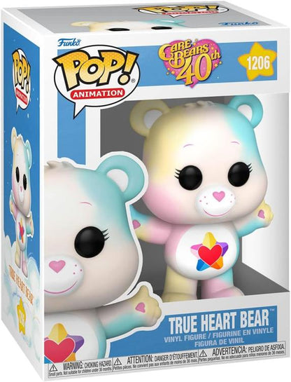 Funko Pop ! Animation Care Bears 40Th (1206) True Heart Bear Vinyl Figure 9Cm