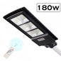 Street Lamp LED Floodlight 180W Solar Panel Remote Control Dusk Sensor