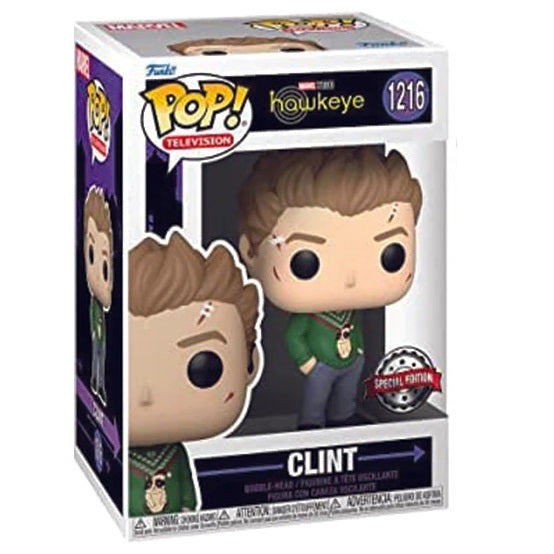Funko Pop! Marvel Studios Hawkeye - (1216) Clint Barton Vinylfigur 9 cm