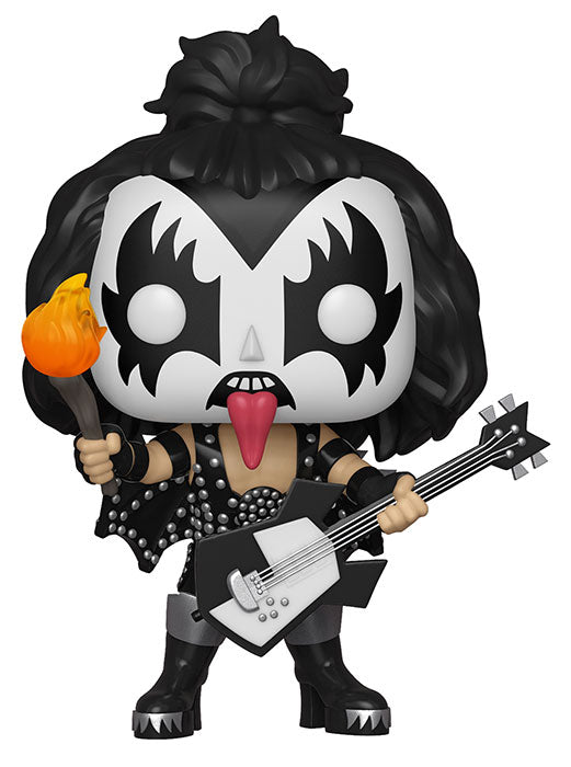 Funko Pop! Rocks Kiss – (121) The Demon Musik-Vinylfigur Sänger der 90er Jahre