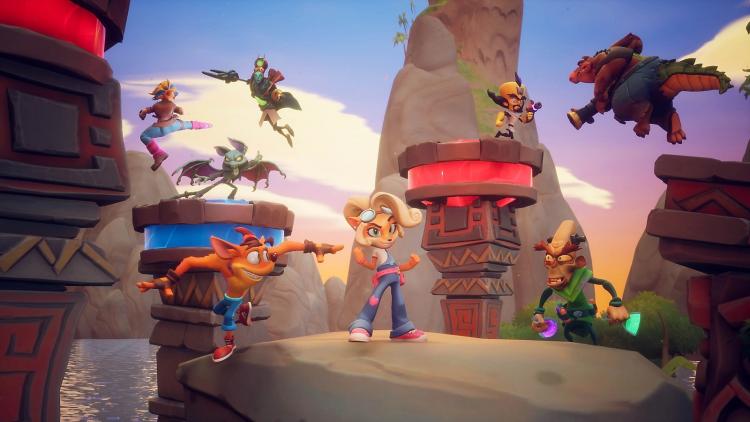 Crash Team Rumble - Deluxe Edition PS4 Italienisches Spiel Playstation 4 Crossgen PS5