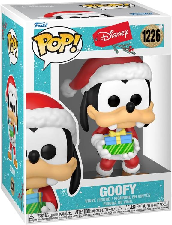 Funko Pop! Disney Holiday - (1226) Goofy Weihnachts-Vinylfigur 9cm