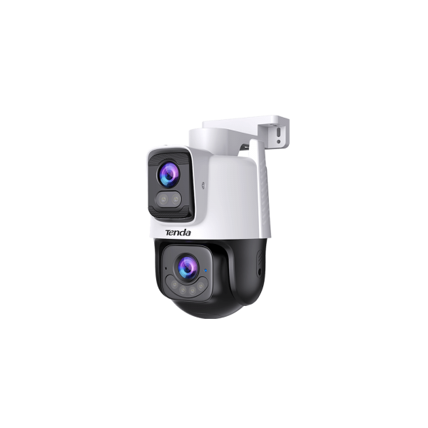 TENDA WI-FI CAMERA 6MP,DUAL-LENS LINKAGE, WI-FI6, OUTDOOR, FULL COLOR, PAN-TILT, WALL MOUNT [RH9-WCA]