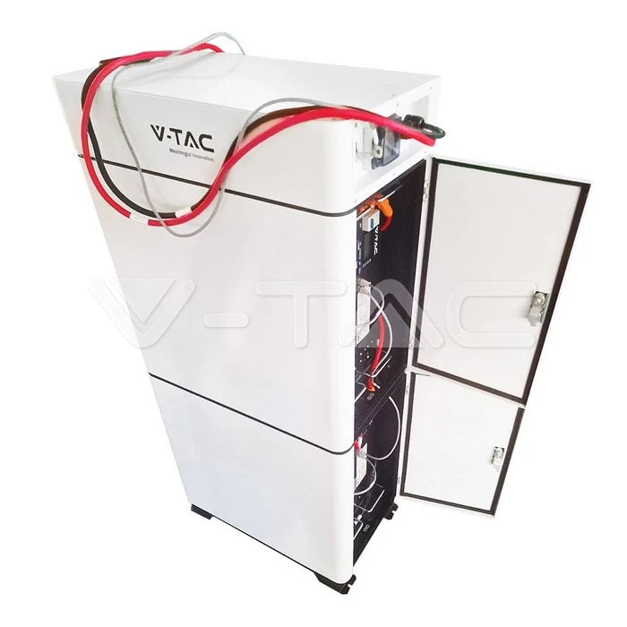 Armadio V-TAC con Cablaggio per 4 Batterie Fotovoltaiche - Max 100A