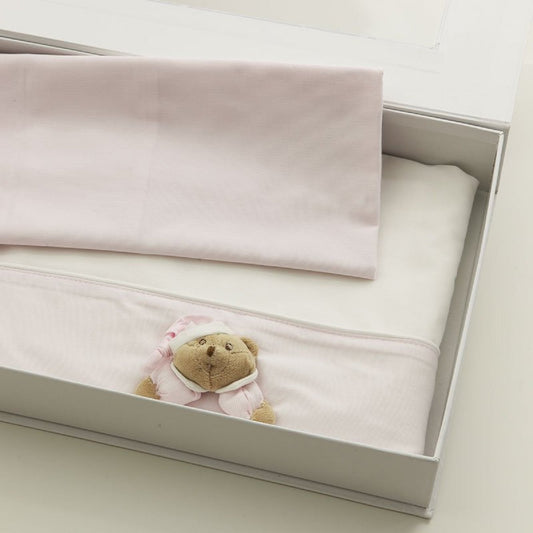 Bettwäsche für MINI-ME 3-teiliges Set Puccio rosa