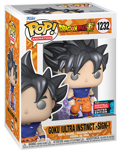Funko Pop ! Animation - (1232) Dragon Ball Super Goku Ultra Instinct-Sign Vinyl