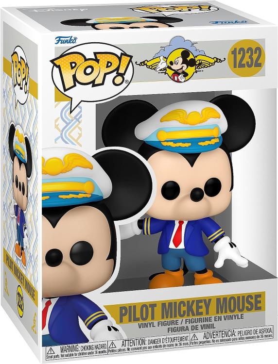 Funko Pop! Disney Mickey Mouse (1232) Pilot Mickey Mouse Special Edition Vinyl