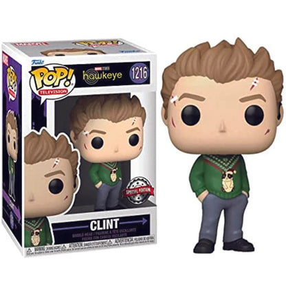 Funko Pop! Marvel Studios Hawkeye - (1216) Clint Barton Vinylfigur 9 cm