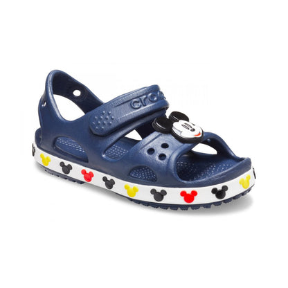 Crocs sandalo da bambino Topolino Fun Lab Crocband Disney 206170 410 blu