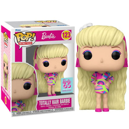 Funko Pop! Retro Toys Barbie 65th – (123) Totally Hair Barbie Vinylfigur 9 cm