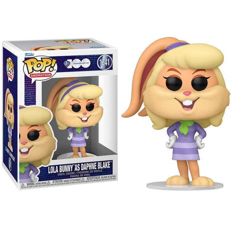 Funko Pop! Animation Warner 100. (1241) Lola Bunny als Daphne Blake Figur 9cm