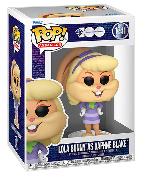 Funko Pop! Animation Warner 100. (1241) Lola Bunny als Daphne Blake Figur 9cm