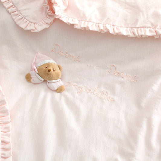 Puccio Copertina in Jersey Rosa
