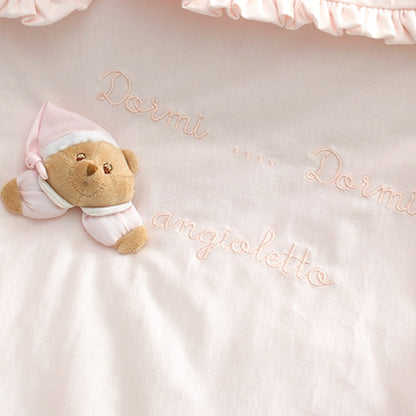 Puccio Copertina in Jersey Rosa