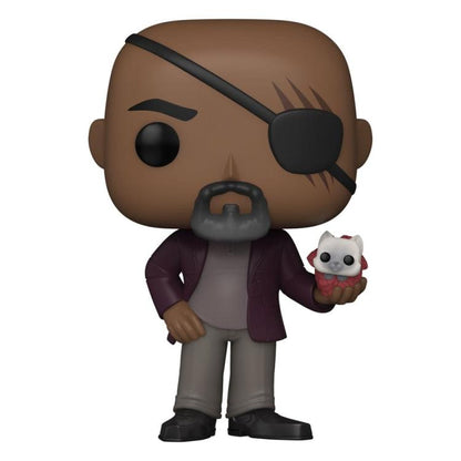 Funko Pop! Marvel Studios - The Marvels - (1253) Nick Fury Vinyl Figure 9cm