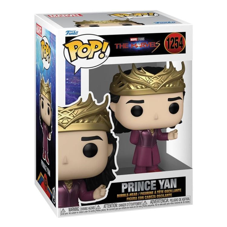 Funko Pop! Marvel Studios – The Marvels – (1254) Prince Yan Vinylfigur 9 cm