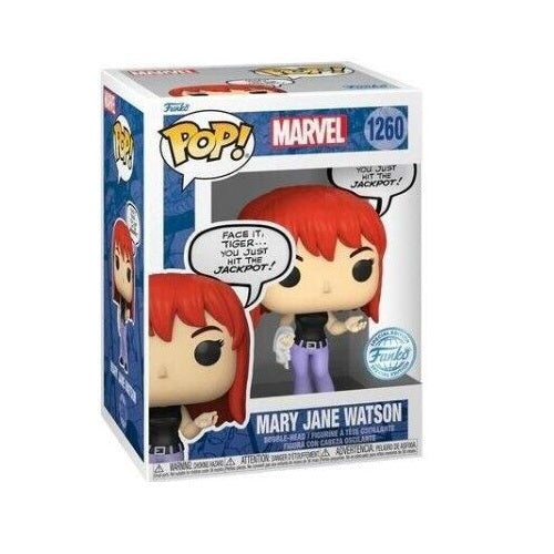 Funko Pop! Marvel (1260) Mary Jane Watson Sonderedition Wackelkopf-Figur