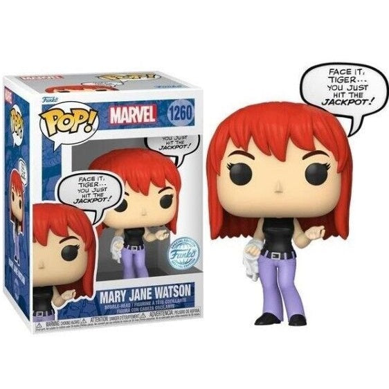 Funko Pop! Marvel (1260) Mary Jane Watson Sonderedition Wackelkopf-Figur