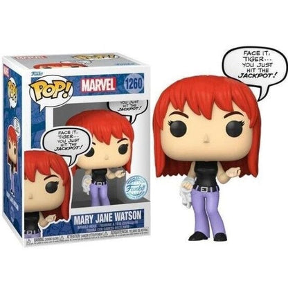 Funko Pop! Marvel (1260) Mary Jane Watson Sonderedition Wackelkopf-Figur
