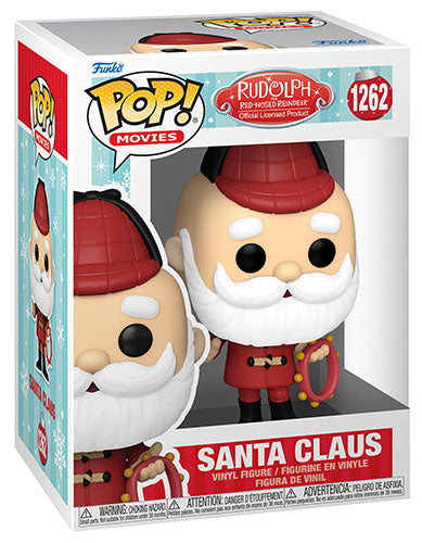 Funko Pop! Movies Rudolph – (1262) Weihnachtsmann Vinyl Figur 9 Cm Film