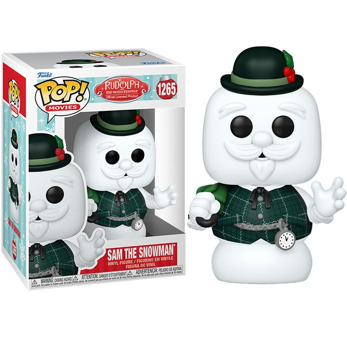 Funko Pop! Movies Rudolph – (1265) Sam The Snowman Vinyl-Figur 9 cm Film