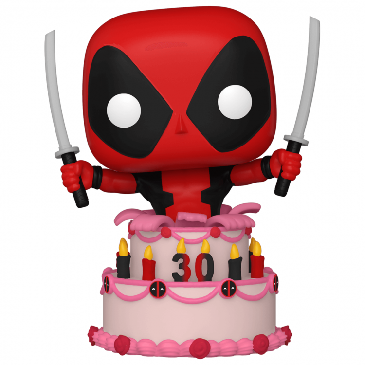 Funko Pop! Marvel Deadpool zum 30. Jubiläum - (776) - Deadpool in Torte Figur 9cm
