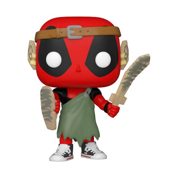 Funko Pop Marvel Deadpool 30th – Nerd Larp Deadpool (780) Figur Converse Film