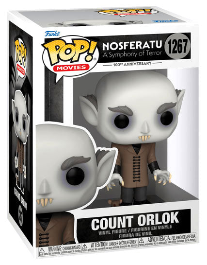Funko Pop ! Movies Nosferatu Il Vampiro - (1267) Count Orlok Figure Vinyl 9Cm
