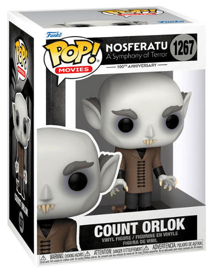 Funko Pop ! Movies Nosferatu Il Vampiro - (1267) Count Orlok Figure Vinyl 9Cm