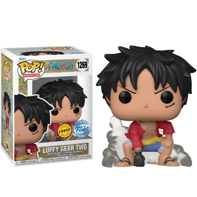 Funko Pop! Animation – One Piece (1269) Luffy Gear Two (Chase) Special Edition