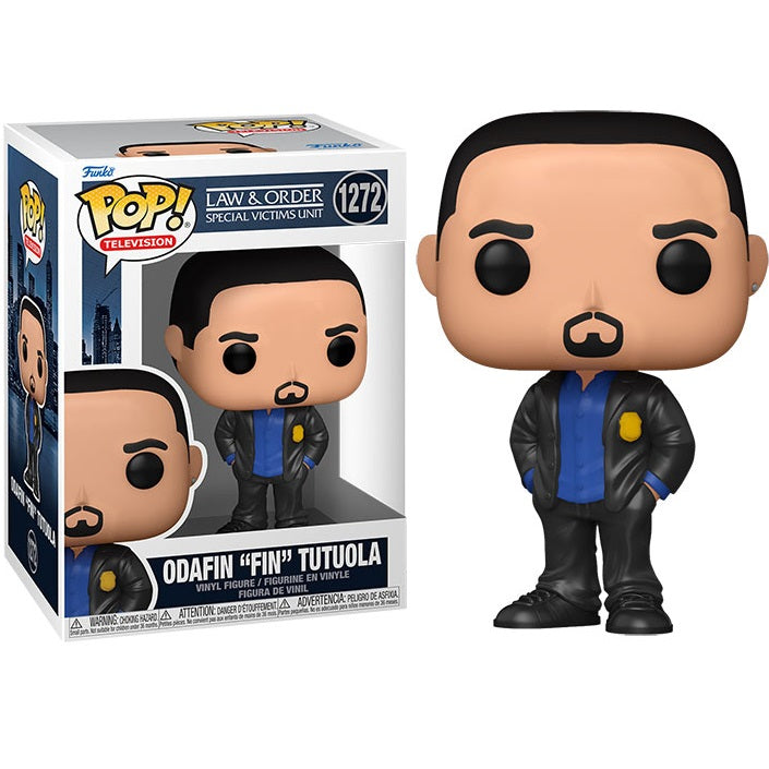 Funko Pop! Television Law & Order SVU: (1272) Odafin Fin Tutuola Figur Vinyl