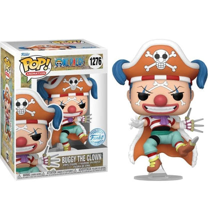 Funko Pop! Animation – One Piece (1276) Buggy der Clown Sonderedition 9cm
