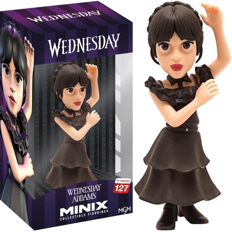 Minix: Wednesday Addams Ballkleid (TV-Serie 127) Figur 12cm Tanz Mittwoch