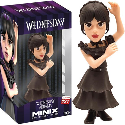 Minix: Wednesday Addams Ballkleid (TV-Serie 127) Figur 12cm Tanz Mittwoch