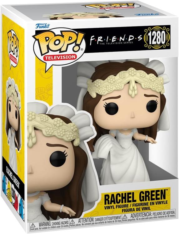 Funko Pop! Television Friends - (1280) Rachel Green (Braut) Hochzeitsfigur 9cm