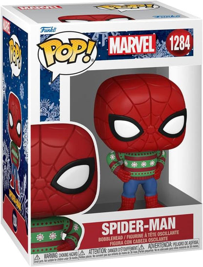 Funko Pop! Marvel - (1284) Spider-Man Christmas Holiday Outfit 9cm