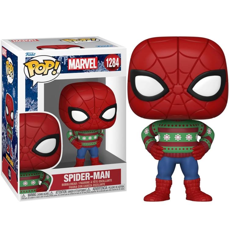 Funko Pop! Marvel - (1284) Spider-Man Christmas Holiday Outfit 9cm
