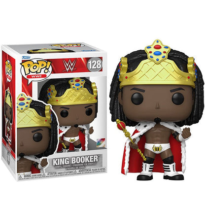 Funko Pop! WWE – (128) King Booker Wrestling Vinyl 9 cm Sammlerfigur