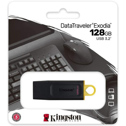 Kingston Pendrive 128GB DTX/128GB 3.2 Gen1 USB-Stick PC-Speicher USB-Laufwerk HDD