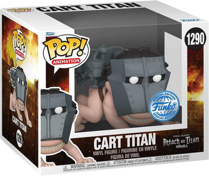 Funko Pop! Animation – Attack On Titan (1290) Cart Titan Vinyl 15cm Special Exm