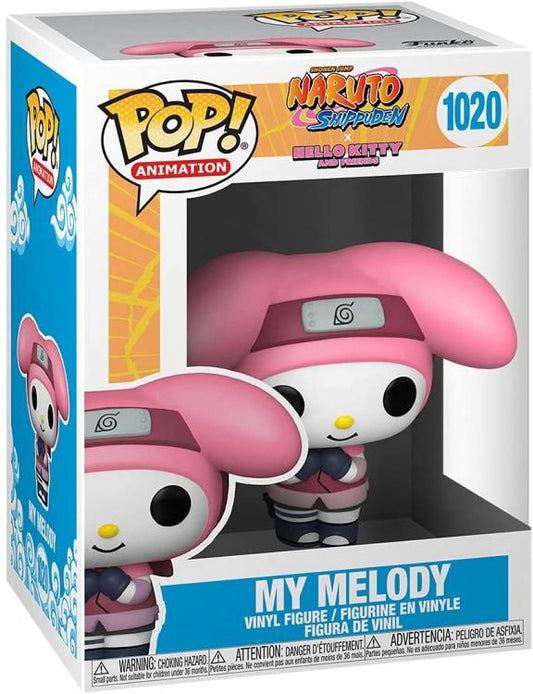 Funko Pop! Hello Kitty Naruto My Melody Sakura 1020 Sanrio Figur Anime Manga