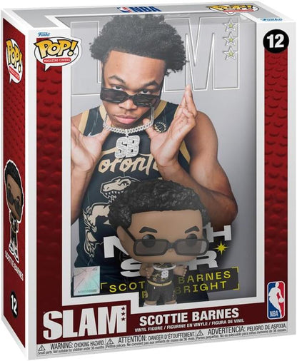 Funko Pop! NBA Toronto Raptors Cover Slam (12) Scottie Barnes Vinyl Basketball